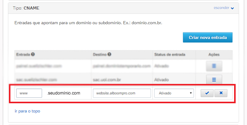 Como configurar um e-mail no Criador de Sites do UOL 