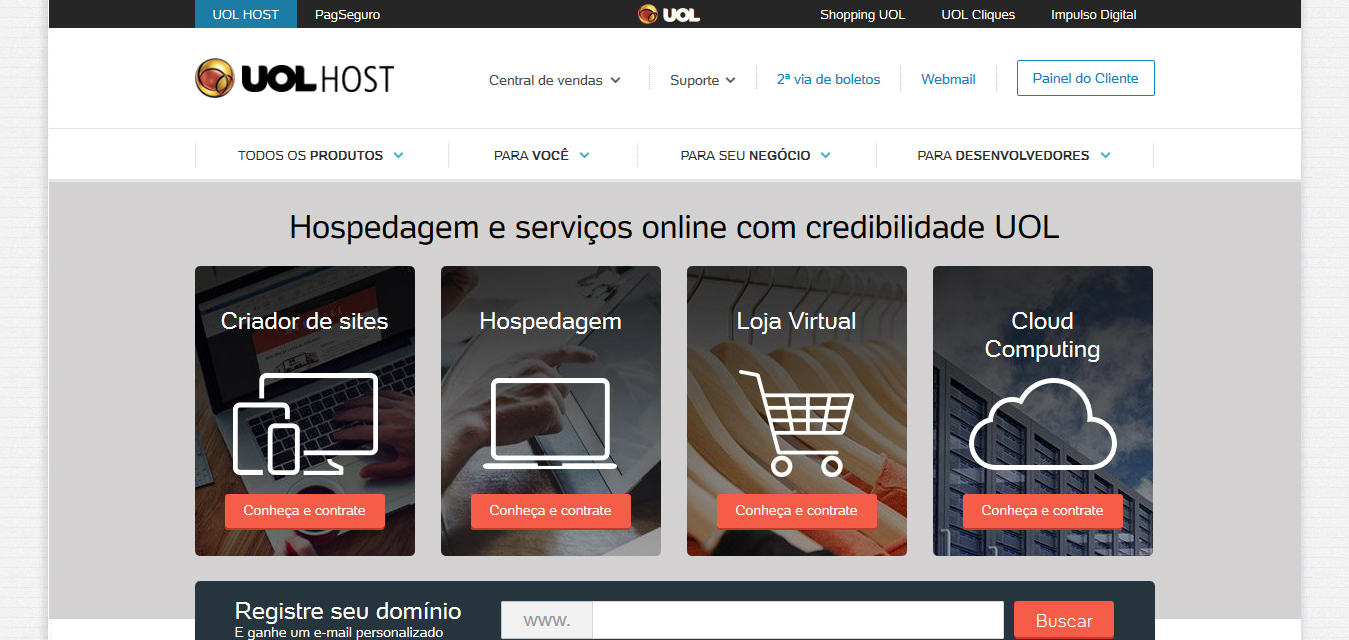 Como configurar um e-mail no Criador de Sites do UOL 